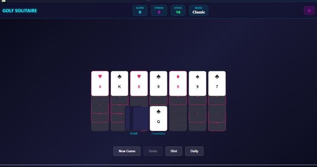 Golf Solitaire